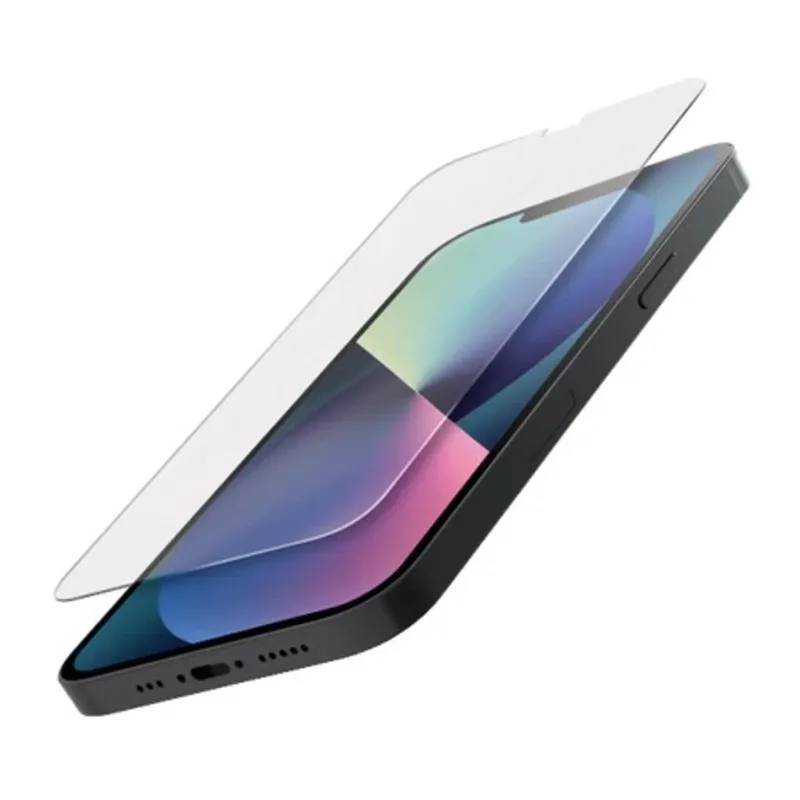 Quad Lock Displayschutzfolie aus gehärtetem Glas für iPhone 13/13 Pro