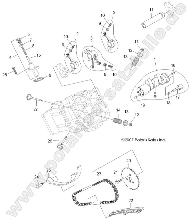 ENGINE, VALVE and CAMSHAFT ENGINE, VALVE and CAMSHAFT