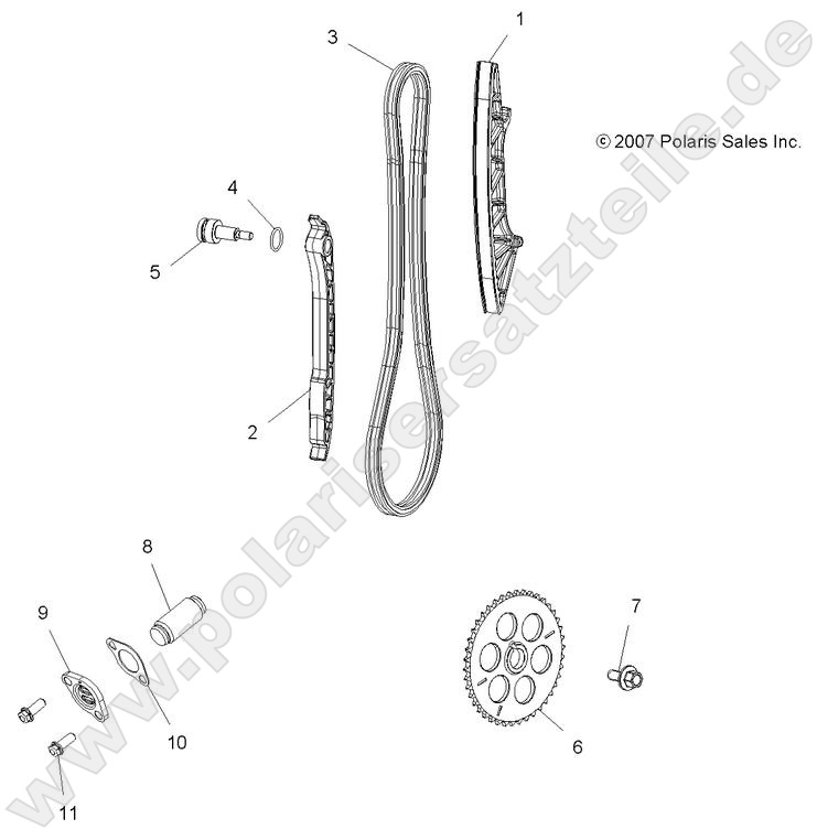 ENGINE, CAM CHAIN ENGINE, CAM CHAIN