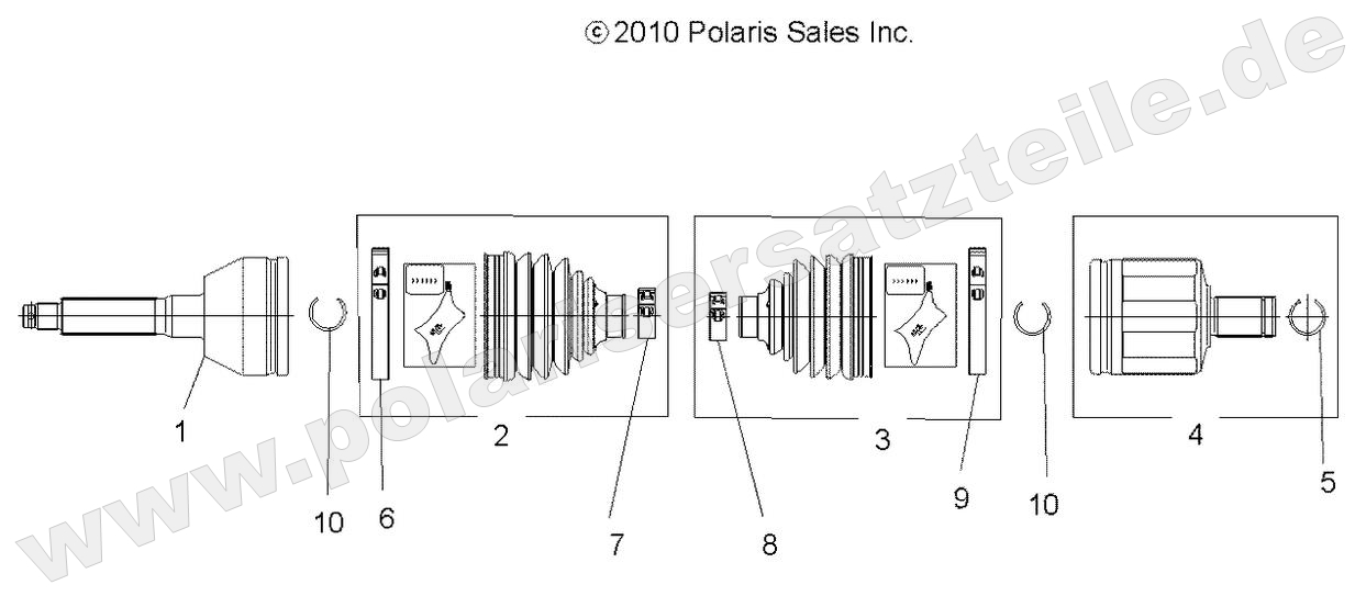 DRIVE TRAIN, FRONT DRIVE SHAFT DRIVE TRAIN, FRONT DRIVE SHAFT