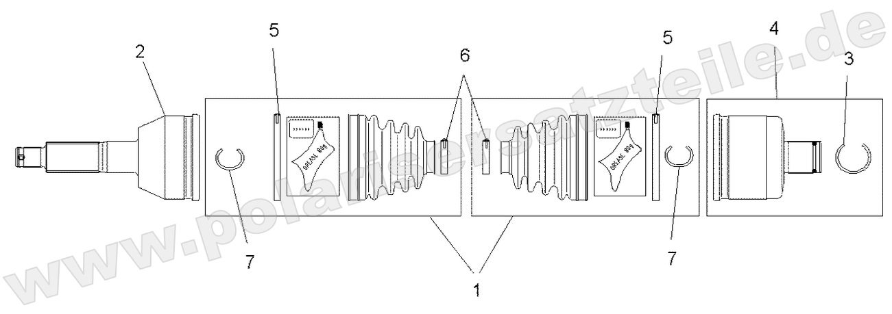 DRIVE TRAIN, REAR DRIVE SHAFT DRIVE TRAIN, REAR DRIVE SHAFT