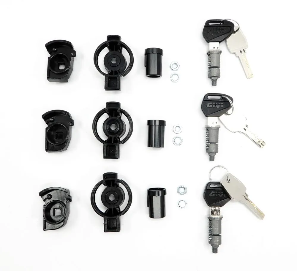 Givi_Security_Lock_Ersatzschloss_Set_3_Fach___SL103___fuer_einige_Topcase_Koffer_Ersatz_Schliesszylinder Givi Security Lock Ersatzschloss Set 3 Fach - SL103 - für einige Topcase / Koffer Ersatz Schließzylinder