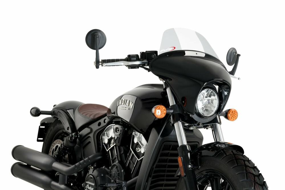 PUIG WINDS. BATWING SML TOURING INDIAN SCOUT BOBBER - 21074W