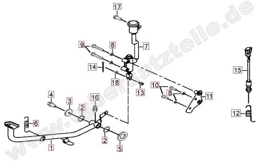 Bremspedal Bremspedal