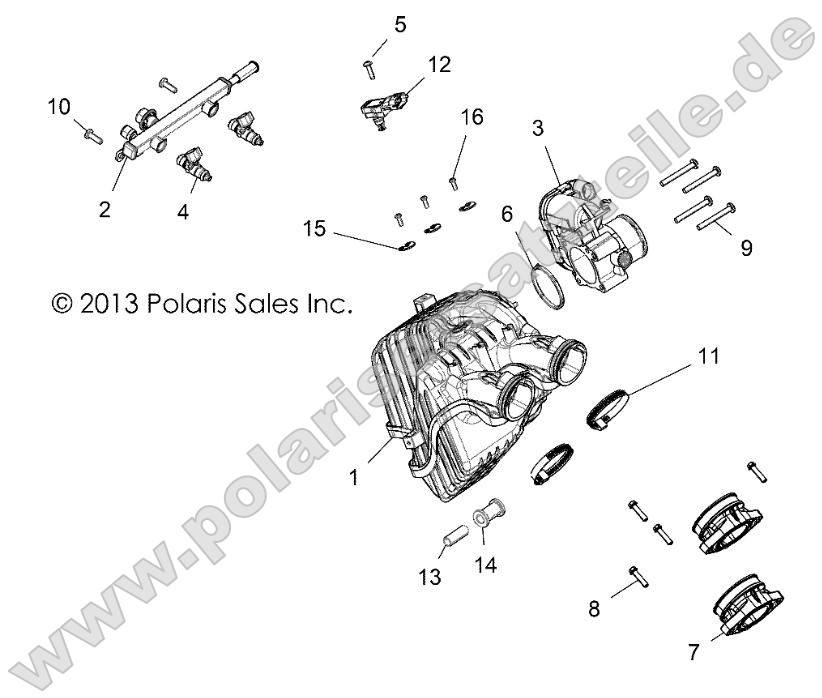 Engine, Intake and Throttle Body Engine, Intake and Throttle Body
