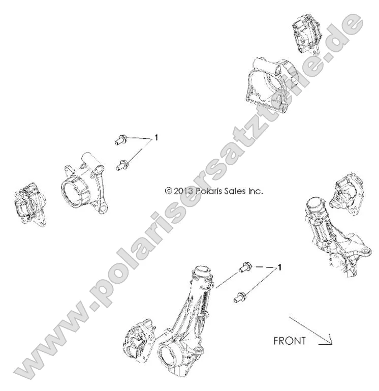 Brakes, Caliper Mounting Brakes, Caliper Mounting
