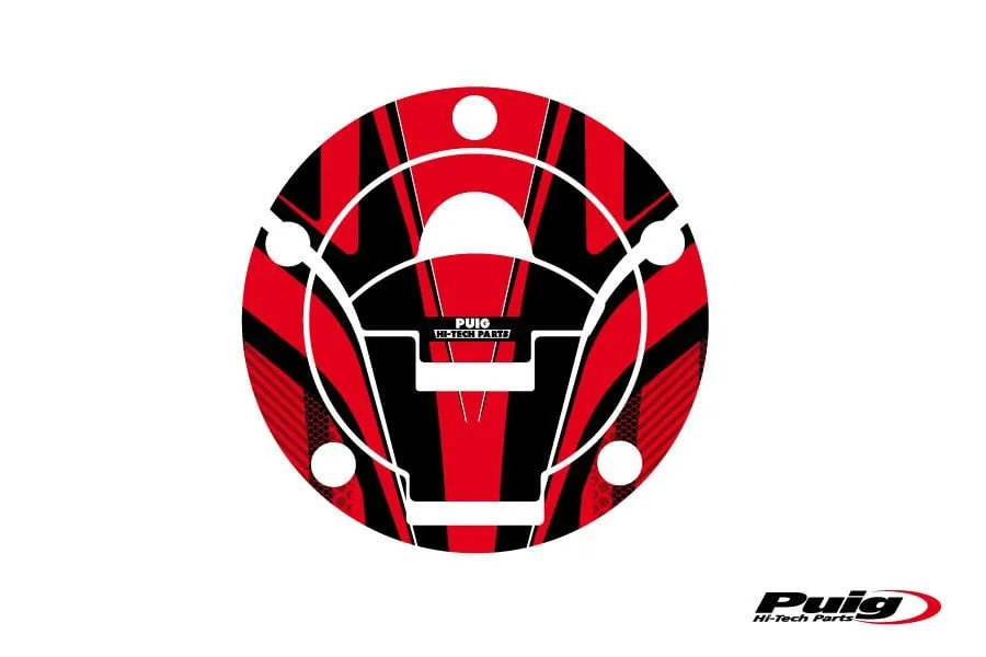 PUIG TANKDECKEL-ABDECKUNG RADICAL DUCATI F/ROT - 6304R