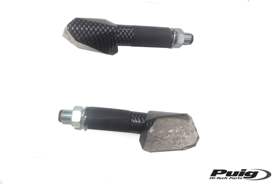 PUIG BLINKER MOD. RUBI LANG CARBON - 4919C