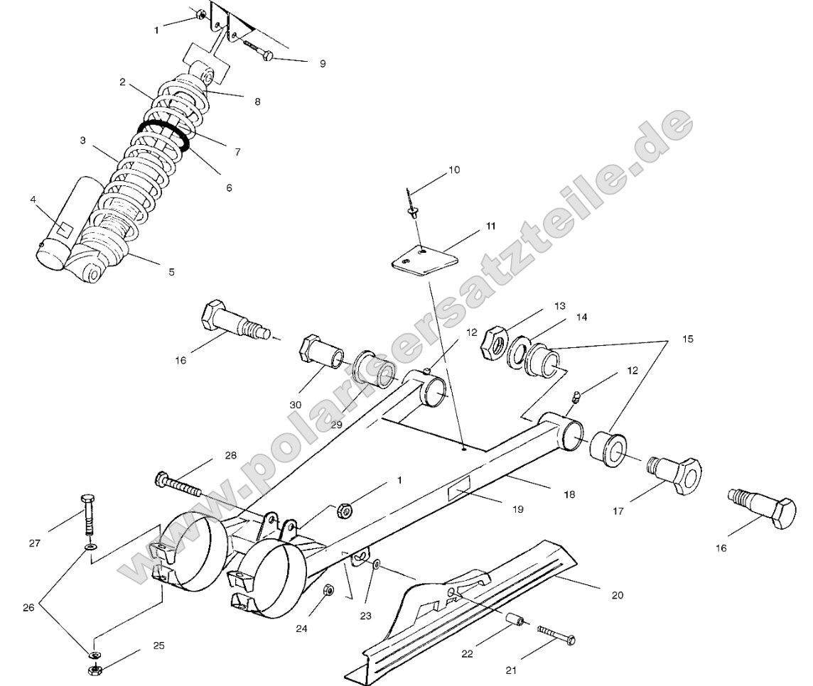 Swing Arm/Shock Mounting Swing Arm/Shock Mounting