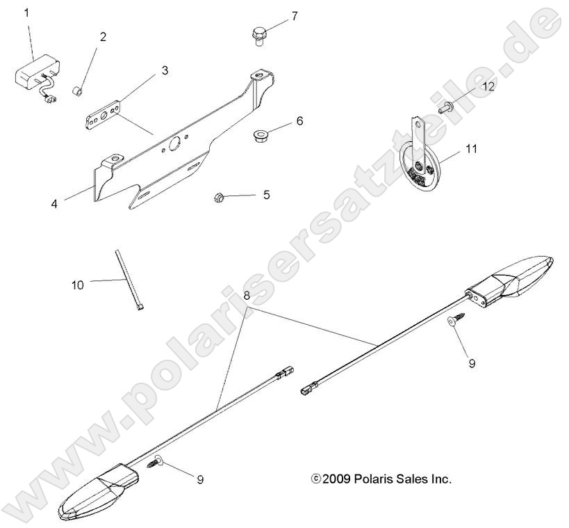 ELECTRICAL, TURN SIGNALS and HORN