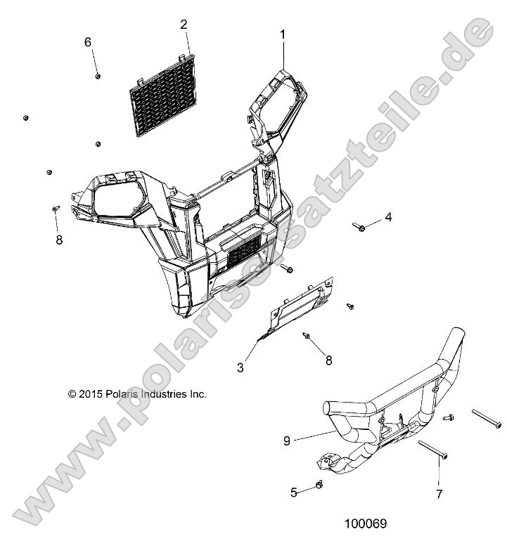 Body, Front Bumper Body, Front Bumper