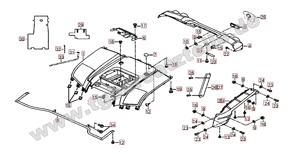 Heckverkleidung Heckverkleidung