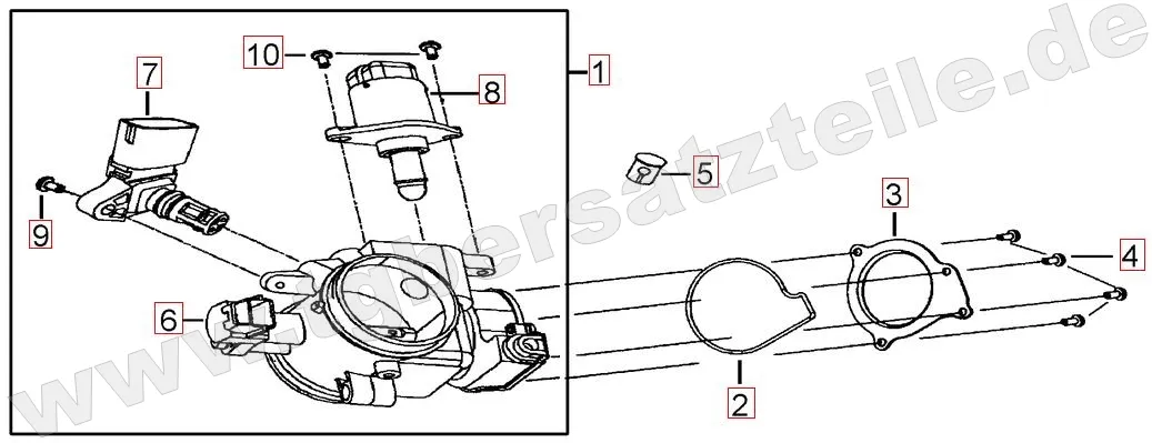 Drosselklappe Drosselklappe