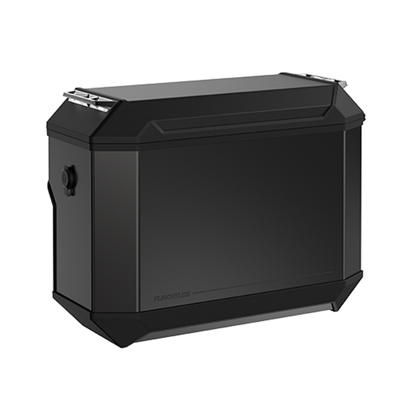 Furchtlos_RANGER_OFFSET_Alu_Seitenkoffer_rechts___36_Liter___anthrazit_schwarz_2 Furchtlos RANGER OFFSET Alu Seitenkoffer rechts mit Versatz - 31 Liter - anthrazit-schwarz