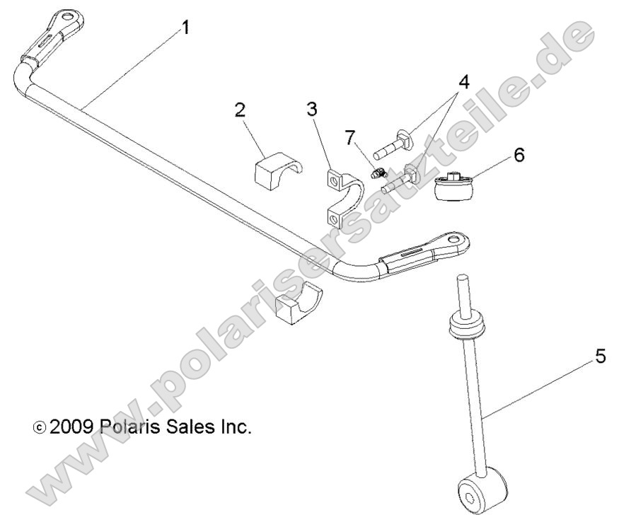 Suspension, Rear Stabilizer Bar