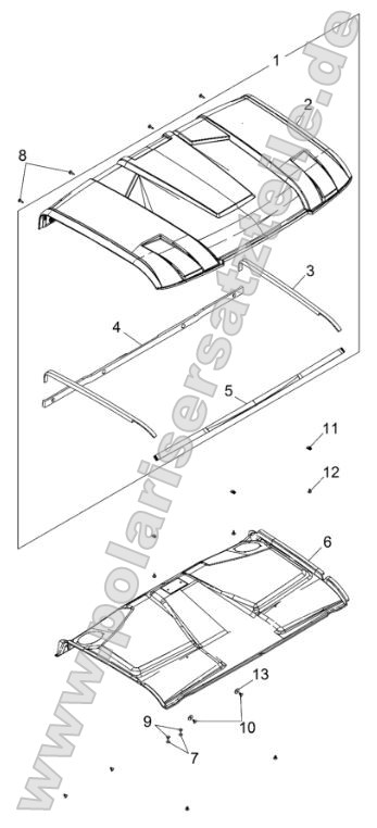 Body, Roof Body, Roof