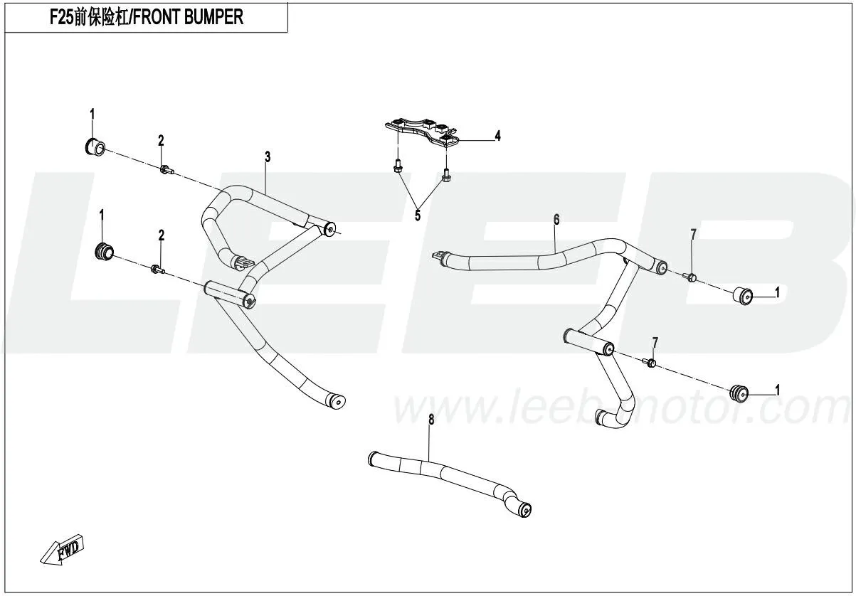 Vordere Stoßstange Vordere Stoßstange