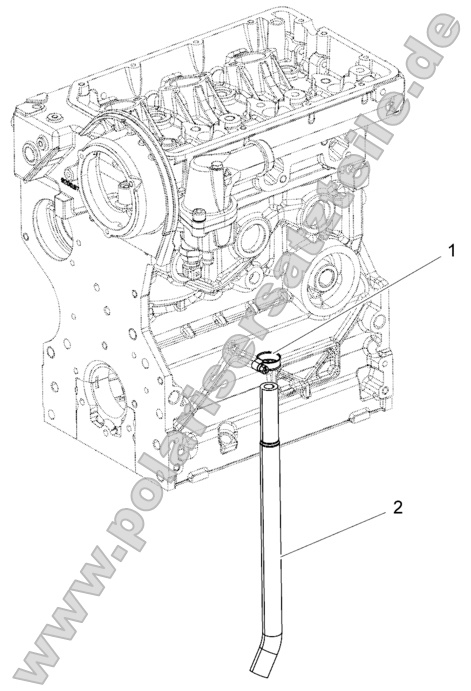 Engine, Water Blow by Hose
