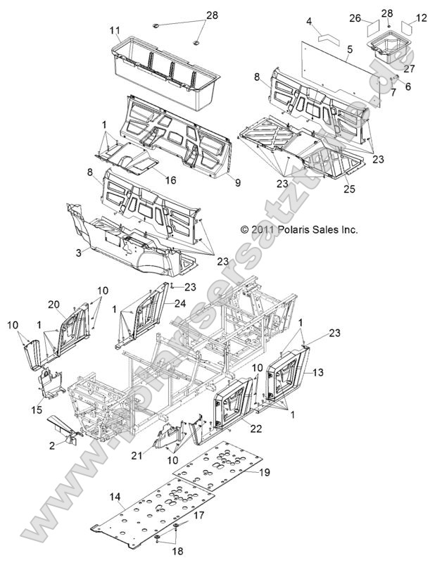 Body, Floor and Fenders