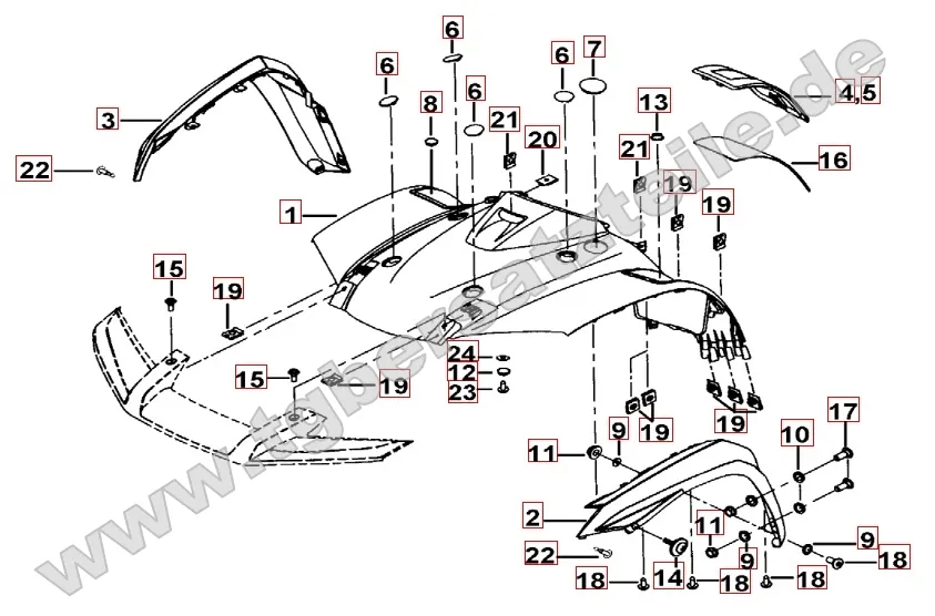 Frontverkleidung Frontverkleidung