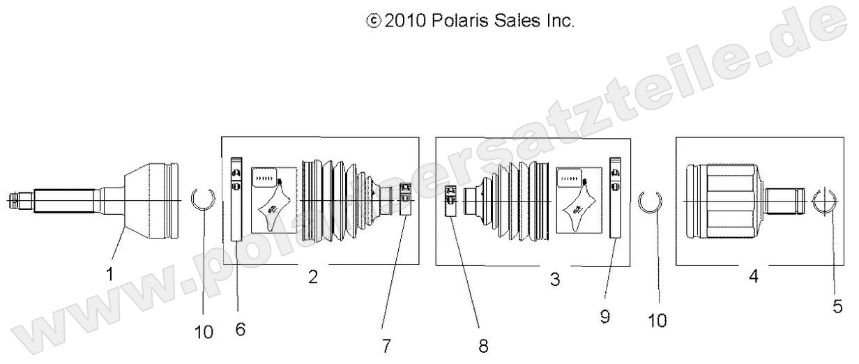 DRIVE TRAIN, FRONT DRIVE SHAFT DRIVE TRAIN, FRONT DRIVE SHAFT
