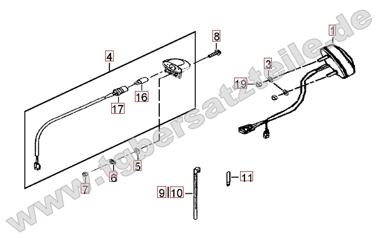 Rücklicht Rücklicht