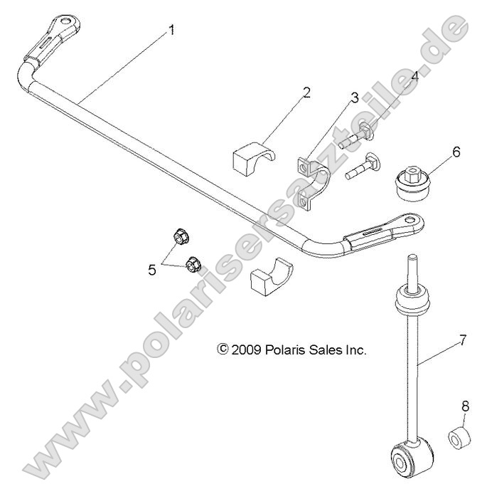 Suspension, Rear Stabilizer Bar