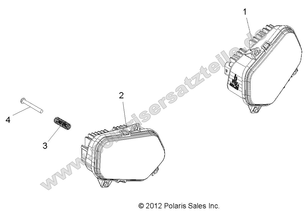Electrical, Headlights (49ATVHEADLIGHT13SCRAM850) Electrical, Headlights (49ATVHEADLIGHT13SCRAM850)