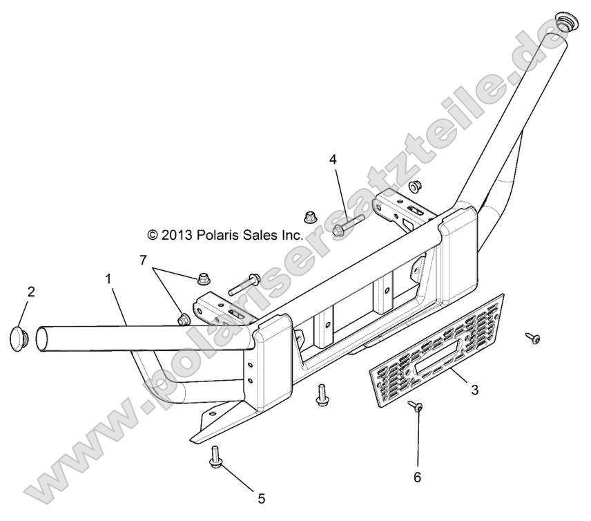 Chassis, Front Bumper Chassis, Front Bumper