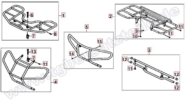 Gepäckträger vo. und hi. Gepäckträger vo. und hi.
