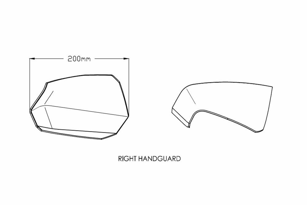 PUIG HANDCHUTZPROTEKTOREN UNIVERSAL MAXISCOOTER F/TRANS - 9652W