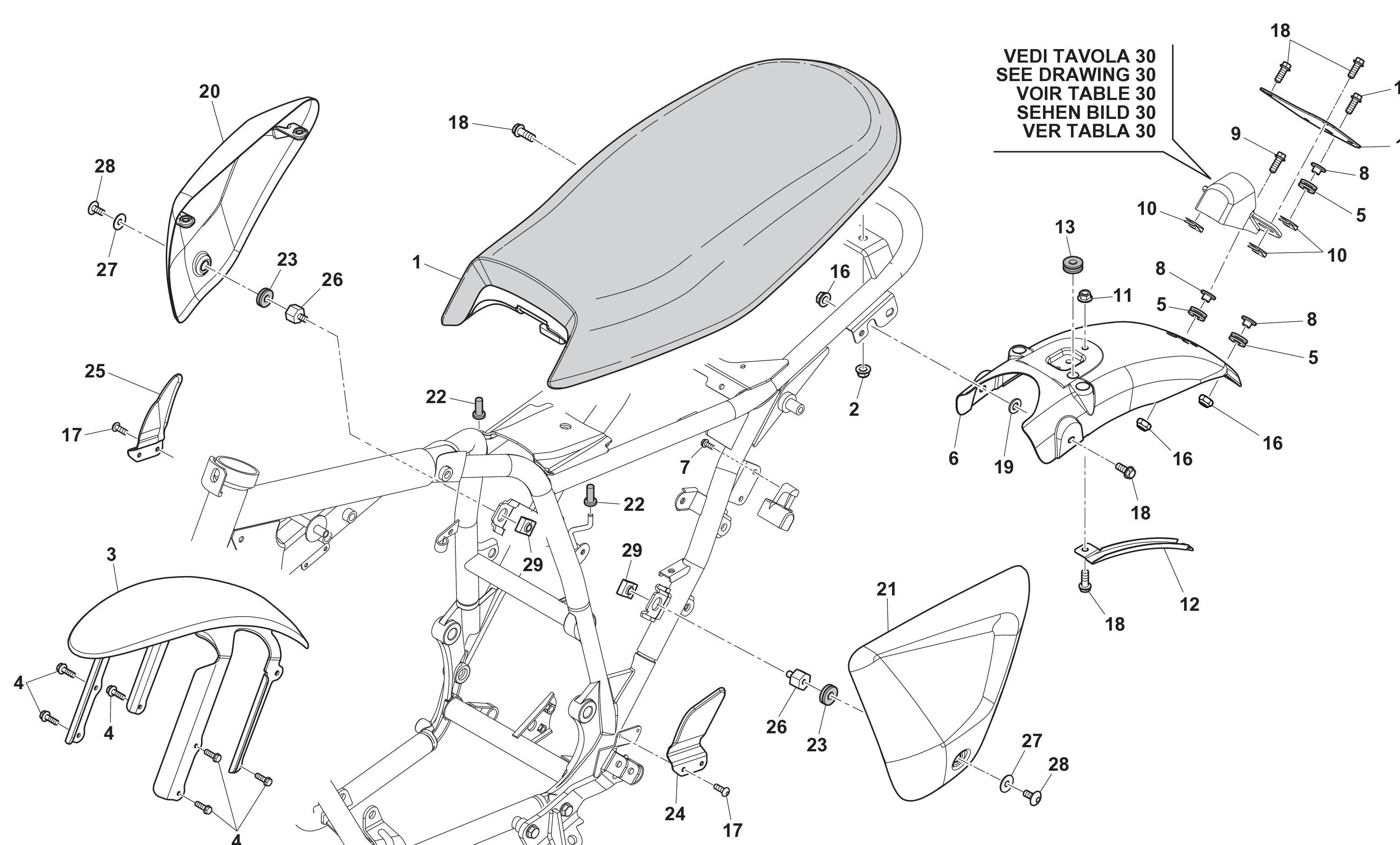 Verkleidung / Sitzbank Verkleidung / Sitzbank