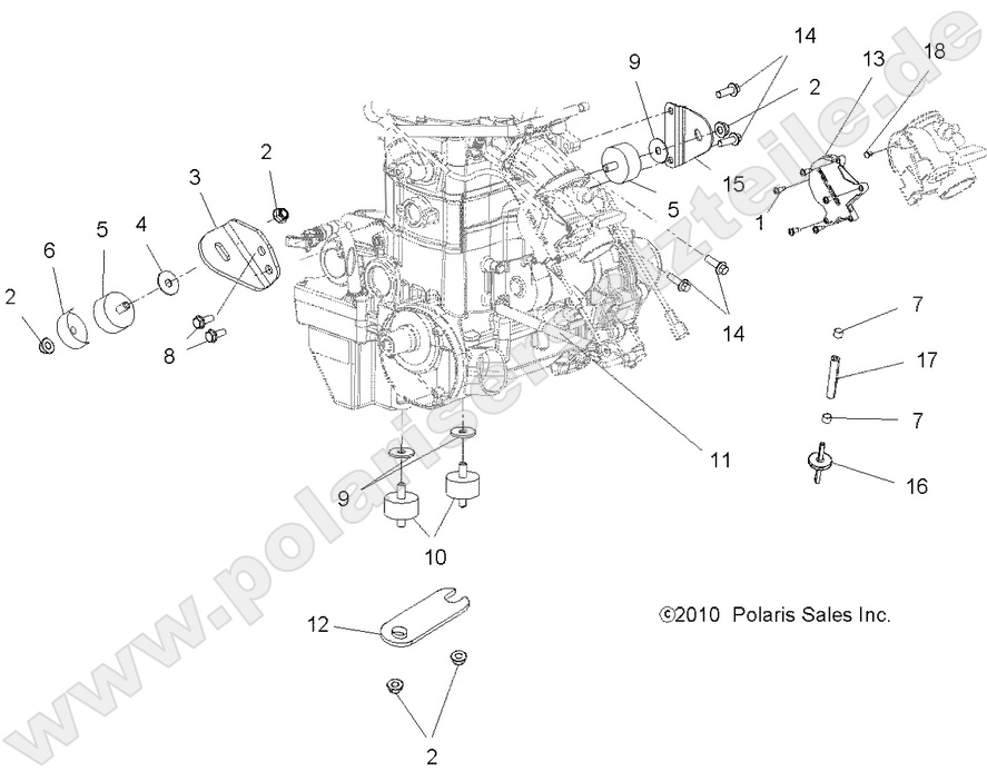 ENGINE, MOUNTING ENGINE, MOUNTING