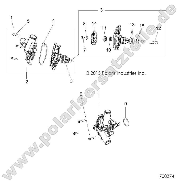 Engine, Cooling, Waterpump Engine, Cooling, Waterpump