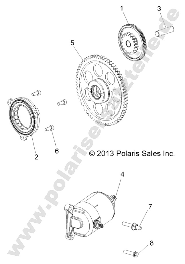 Engine, Starter Drive