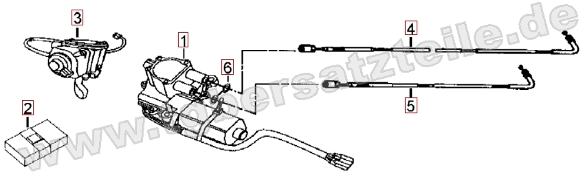 Stellmotor Differentialsperre