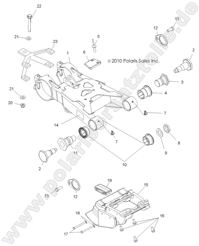 SUSPENSION, SWING ARM