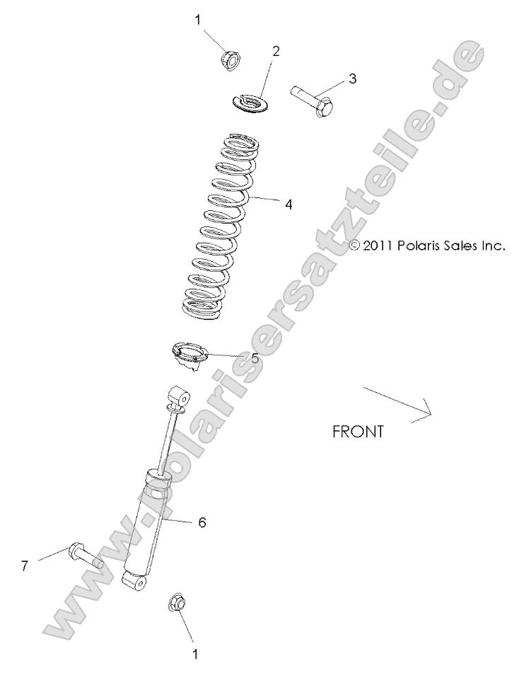 Suspension, Rear Shock Mounting Suspension, Rear Shock Mounting
