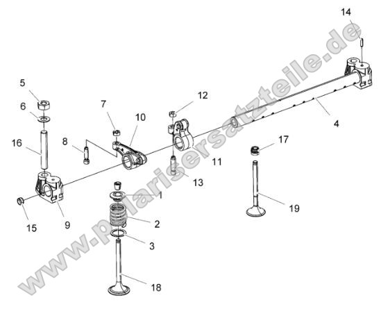 Engine, Rocker Arm and Valves Engine, Rocker Arm and Valves