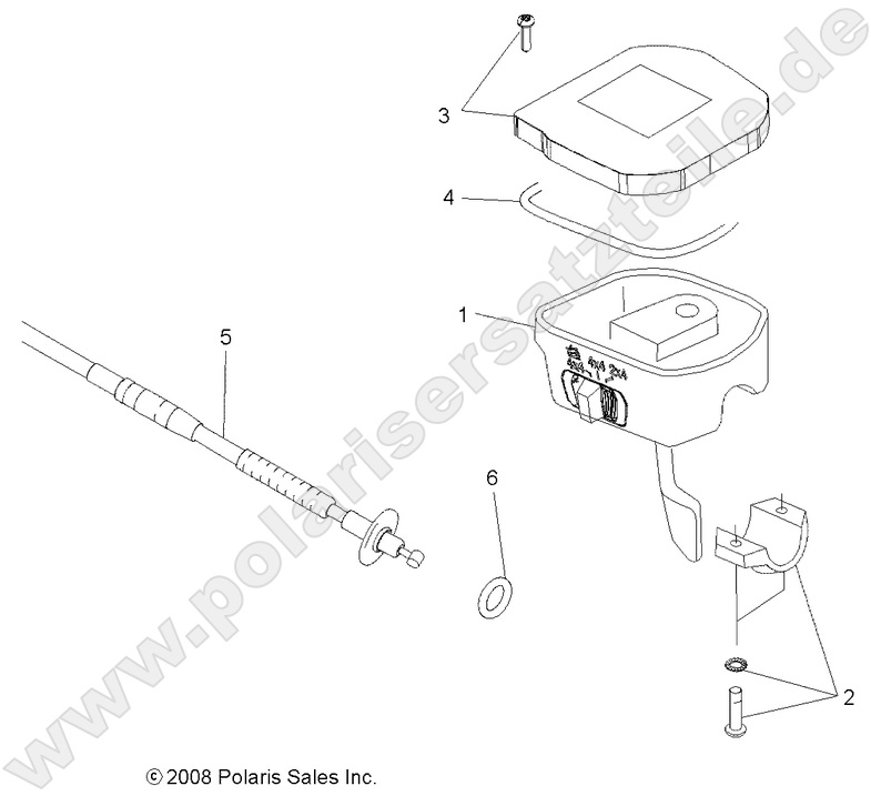 STEERING, CONTROLS, THROTTLE ASM. and CABLE