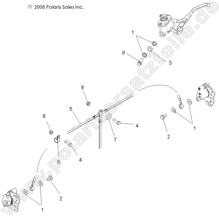 BRAKES, FRONT BRAKE LINES