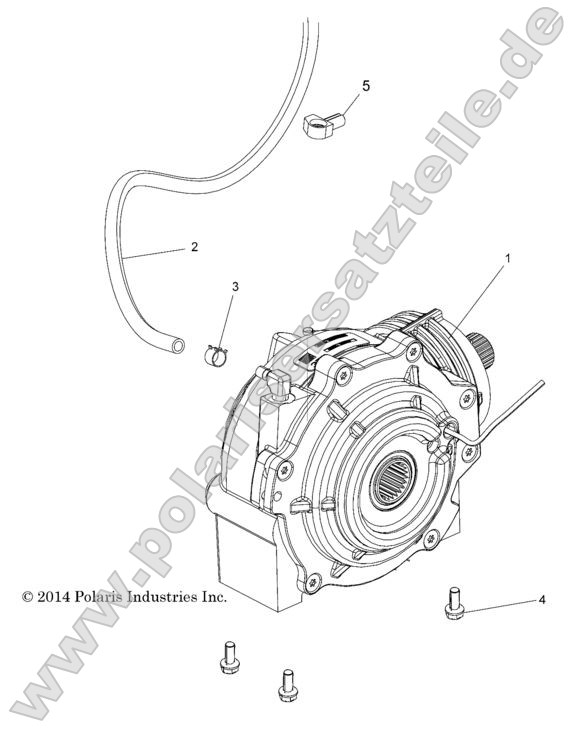 Drive Train, Front Gearcase Drive Train, Front Gearcase