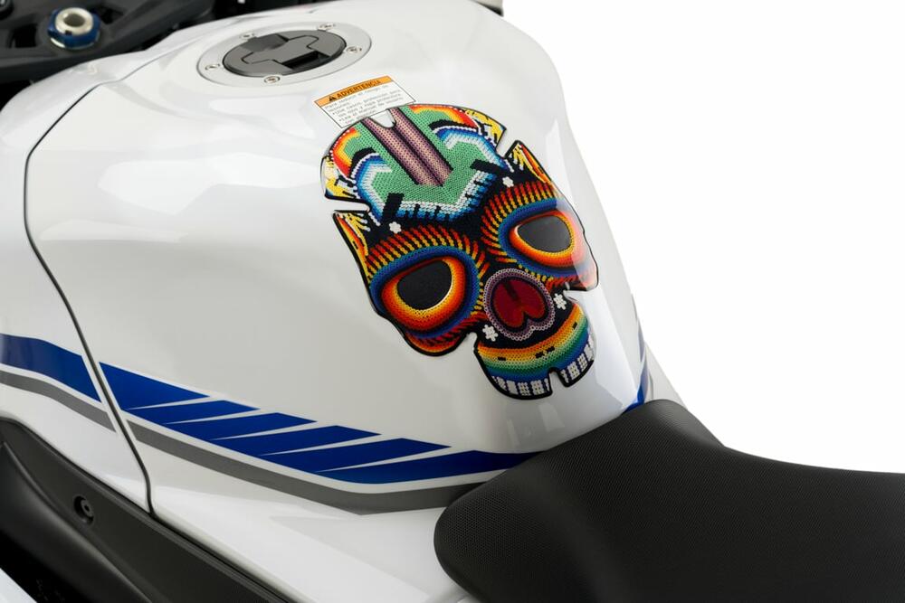 PUIG TANK PAD SKULL I C/ROT - 3674R