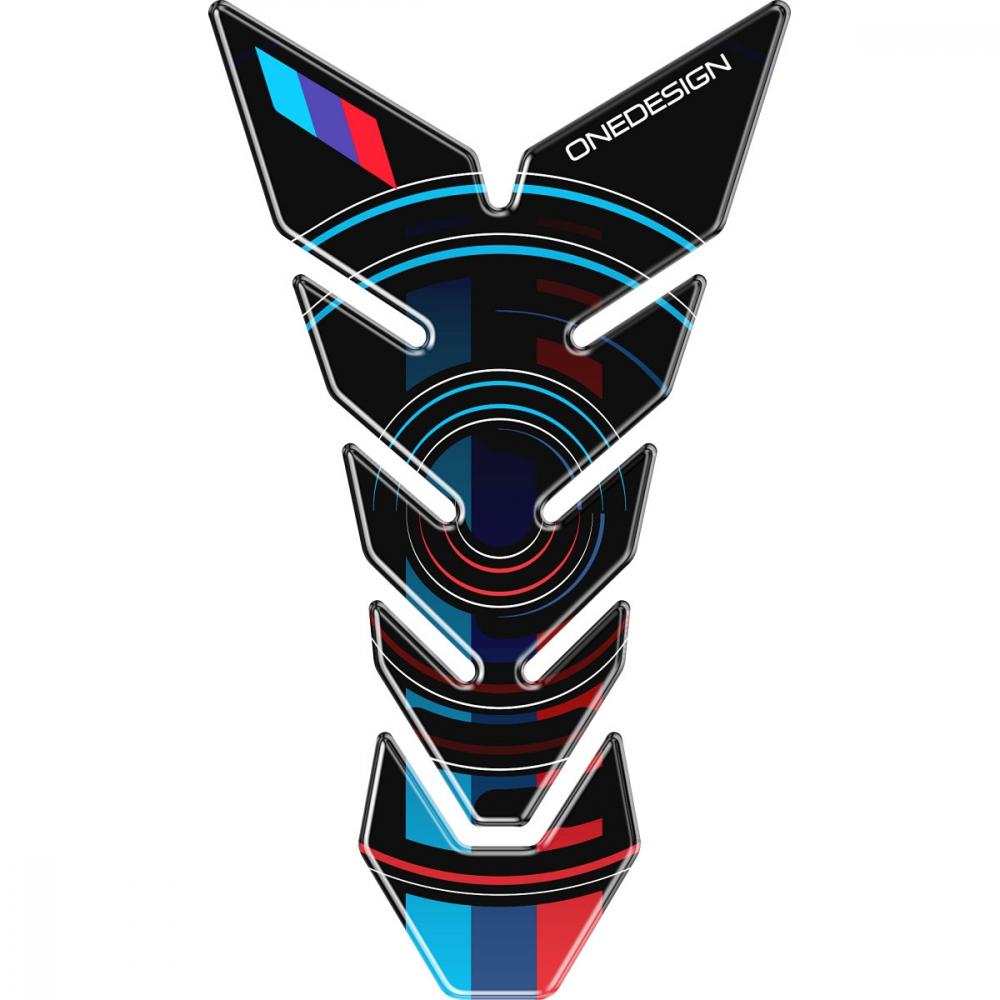 OneDesign_Tankpad_Black_Edition_blau_rot_Design___Universal_CGBE17P OneDesign Tankpad Black Edition "schwarz-blau-rot" Design - Universal