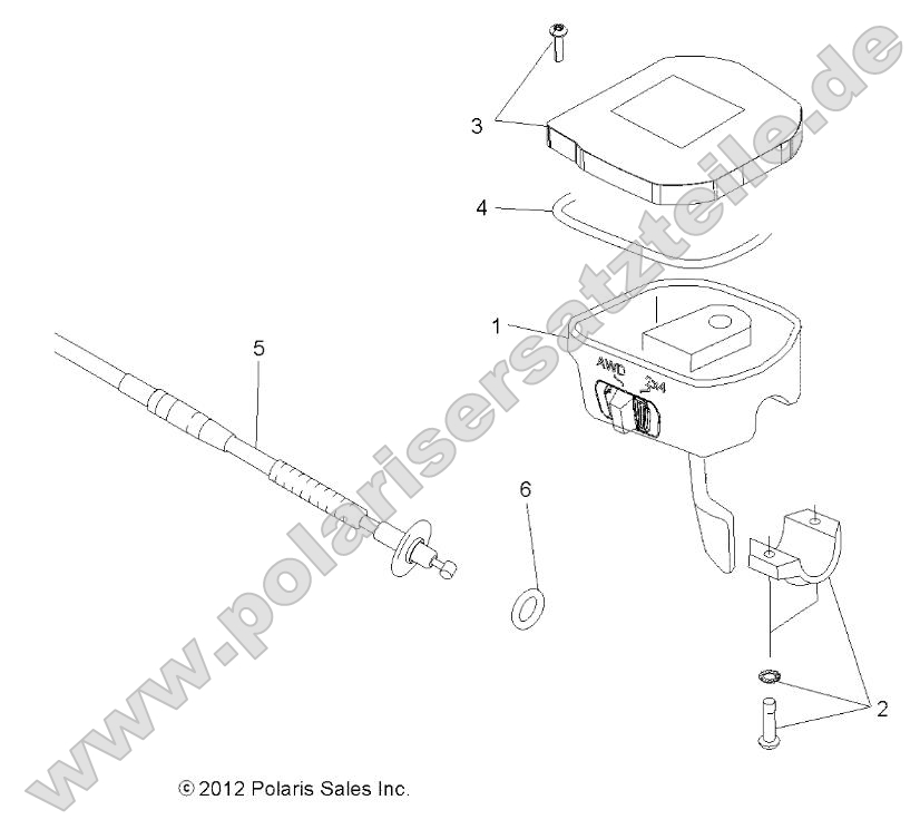 Steering, Controls, Throttle Asm. and Cable Steering, Controls, Throttle Asm. and Cable