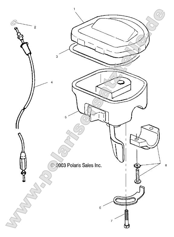 Controls/Throttle Asm/Cable