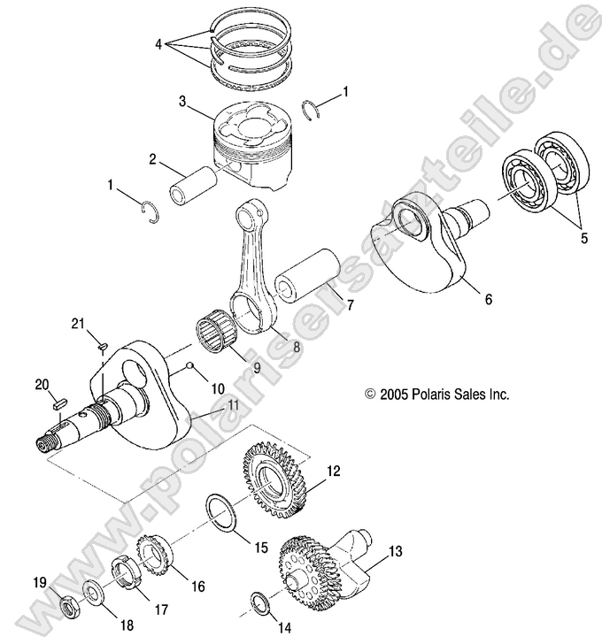 CRANKSHAFT and PISTON CRANKSHAFT and PISTON