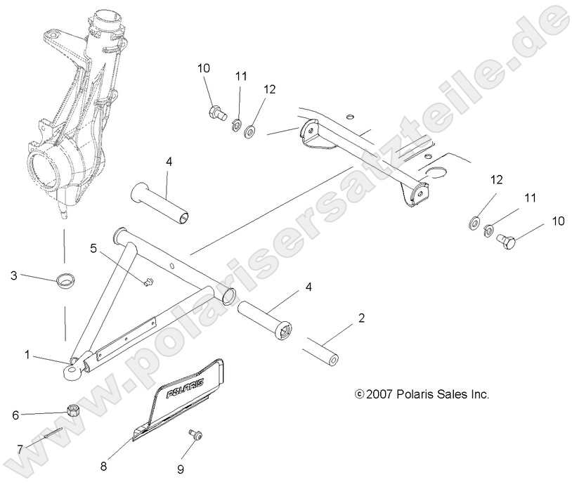 SUSPENSION, A-ARM and STRUT MOUNTING