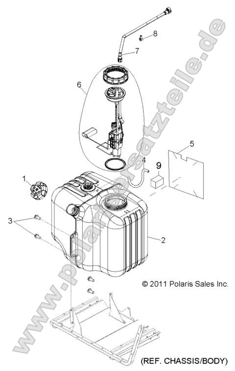 Body, Fuel Tank Asm.