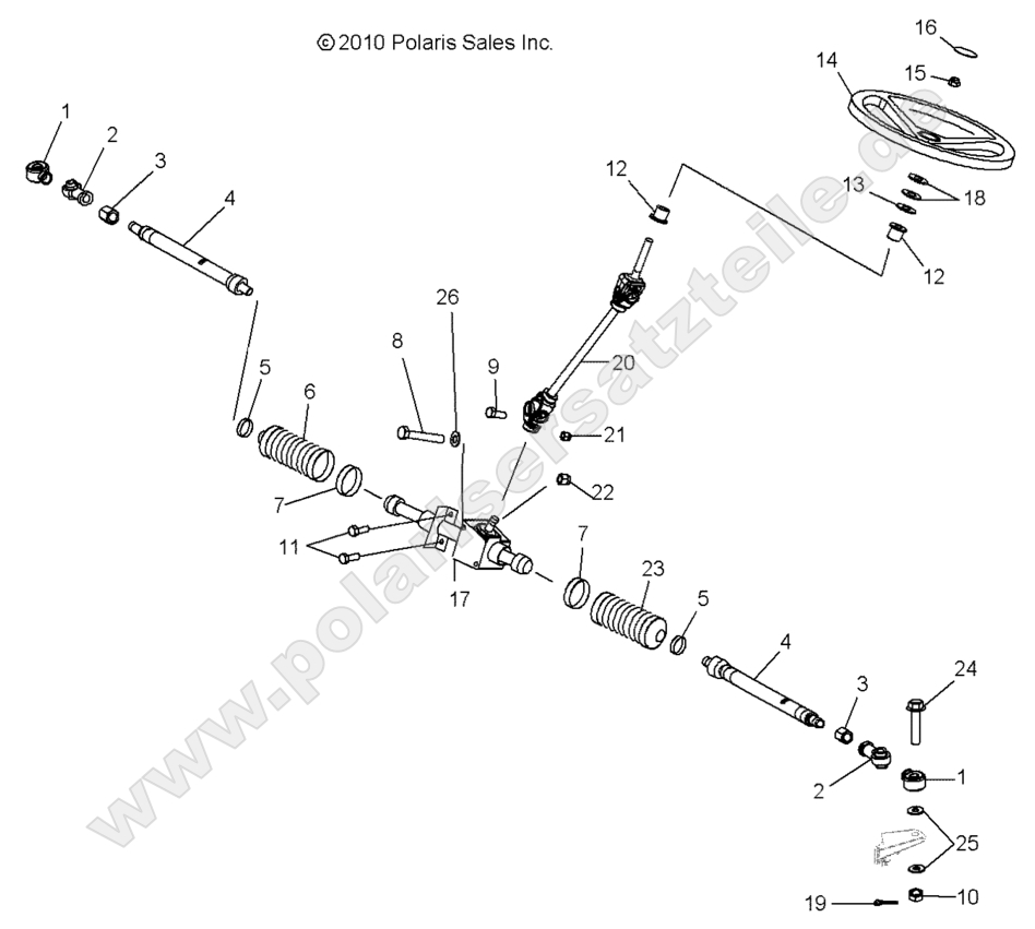Steering, Steering Asm.